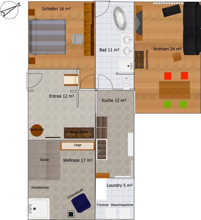 Gerda Wellness Apartment Grinzens Zewnętrze zdjęcie